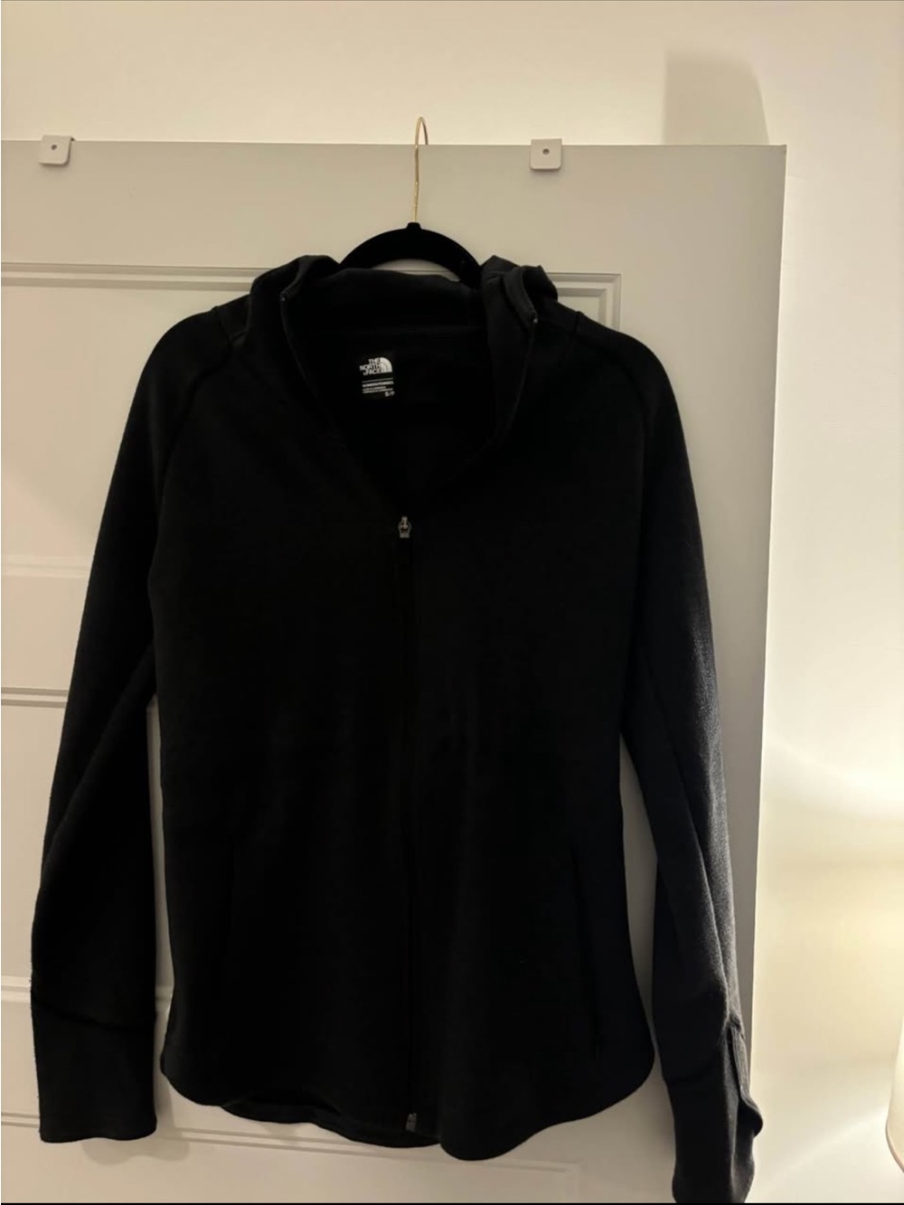 The North Face Black Hooded Full-Zip Jacket